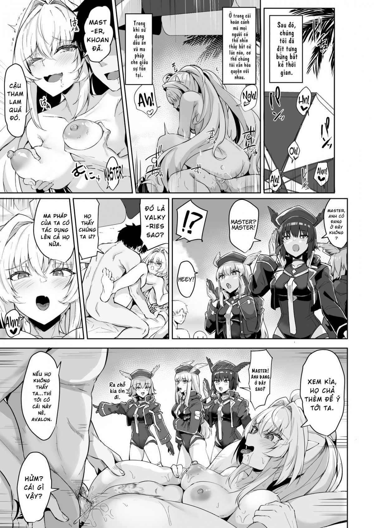 HentaiVN.net - Ảnh 26 - Chaldea Midsummer Vacation Lady ❤ Avalon Edition [Manatsu no Chaldea Summer Vacation Lady Avalon Hen (Fate/Grand Order)] - Oneshot