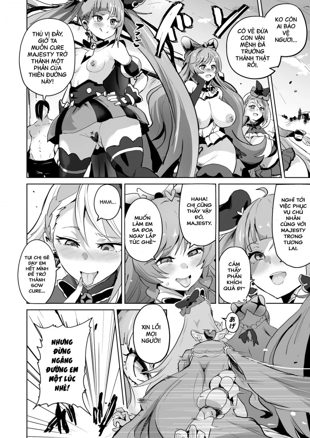 HentaiVN.net - Ảnh 15 - Hirogaru Dosukebe Butacure S [Spreading Lewdness Butacure S] - Oneshot B - End