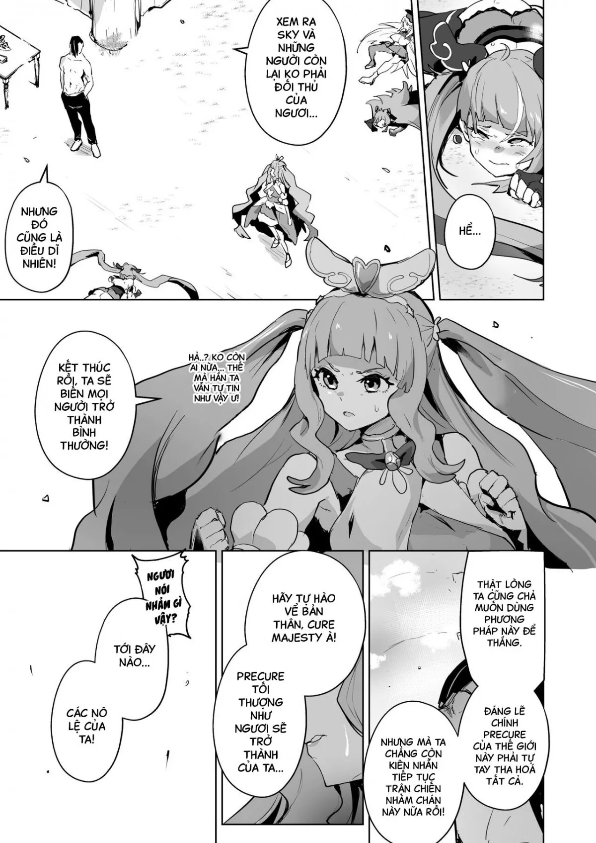 HentaiVN.net - Ảnh 16 - Hirogaru Dosukebe Butacure S [Spreading Lewdness Butacure S] - Oneshot B - End