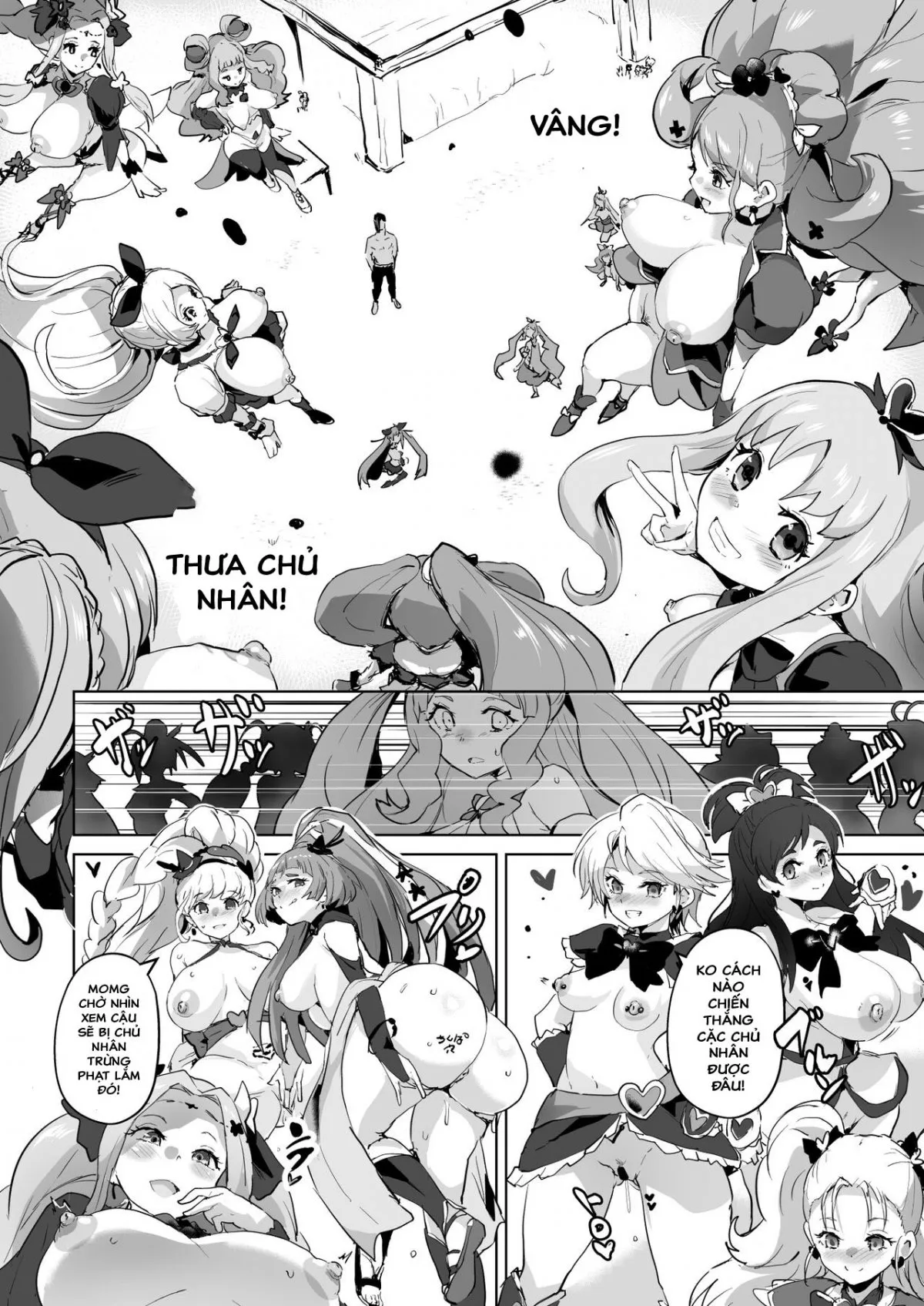 HentaiVN.net - Ảnh 17 - Hirogaru Dosukebe Butacure S [Spreading Lewdness Butacure S] - Oneshot B - End