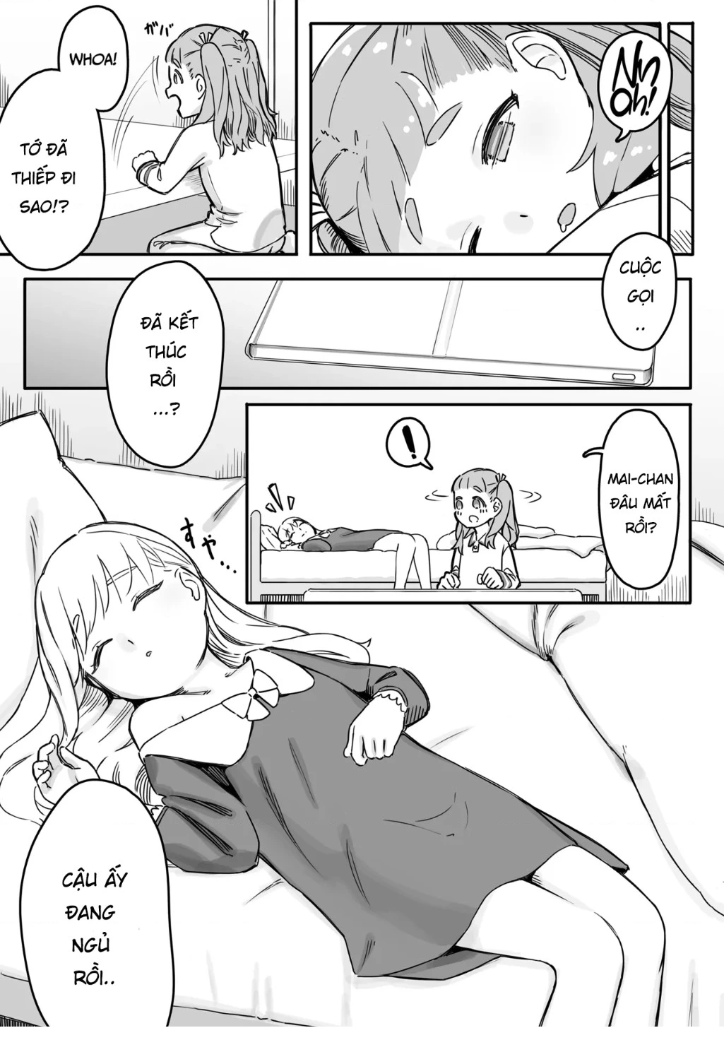 HentaiVN.net - Ảnh 11 - Mai-chan giả vờ ngủ để dụ dỗ mình - chapter 1