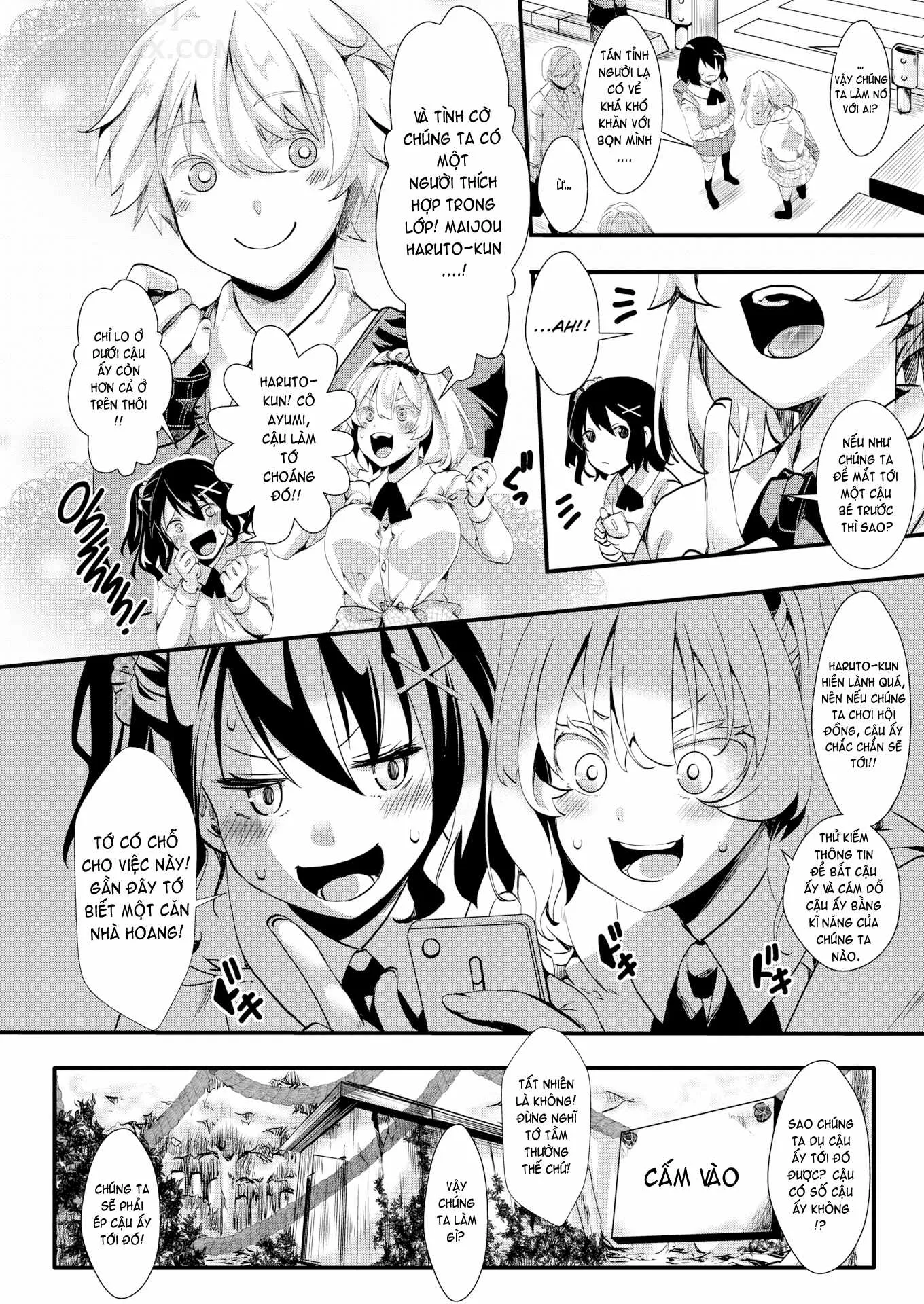 HentaiVN.net - Ảnh 12 - Gal Syndrome! [Obscene transformation!! ♥; Infection Expansion; Consternation; Happy & Pleasant; Natural Law; Vanishing Like Mist; Unparalleled Sex in a Parallel World 1 + 2] - Chap 1 - Obscene transformation!! ♥