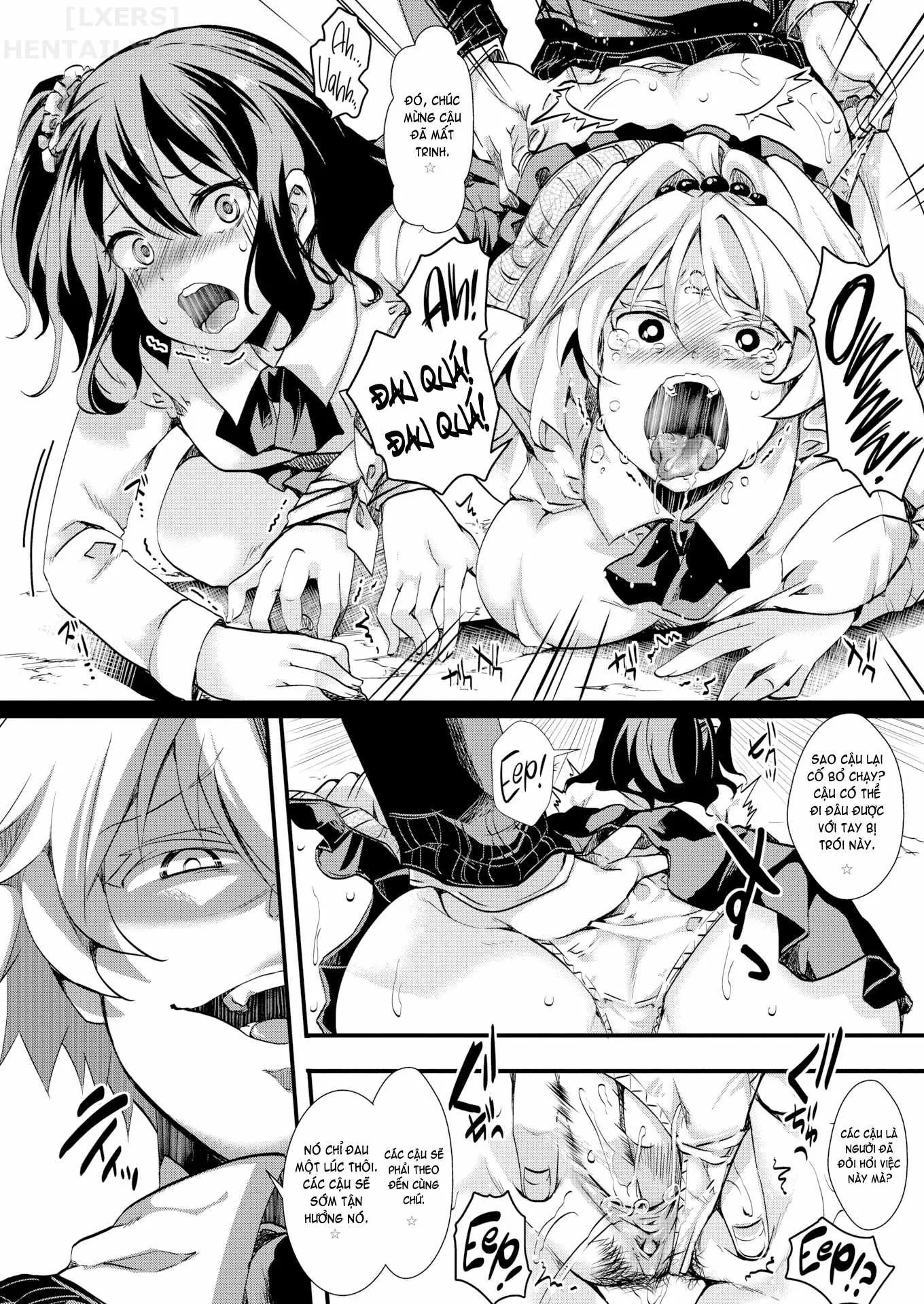 HentaiVN.net - Ảnh 20 - Gal Syndrome! [Obscene transformation!! ♥; Infection Expansion; Consternation; Happy & Pleasant; Natural Law; Vanishing Like Mist; Unparalleled Sex in a Parallel World 1 + 2] - Chap 1 - Obscene transformation!! ♥