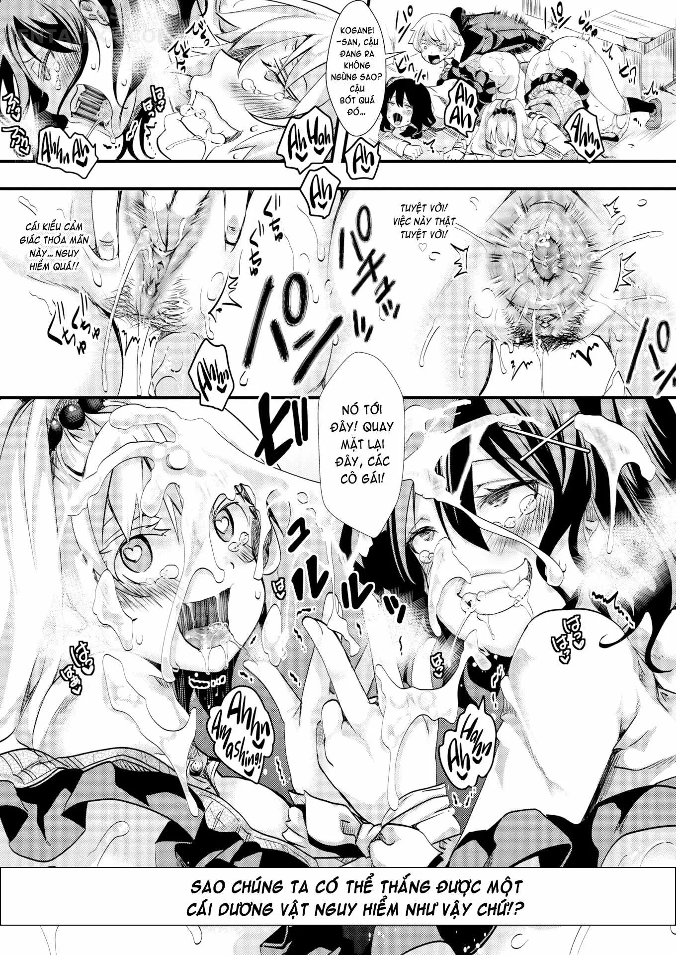 HentaiVN.net - Ảnh 29 - Gal Syndrome! [Obscene transformation!! ♥; Infection Expansion; Consternation; Happy & Pleasant; Natural Law; Vanishing Like Mist; Unparalleled Sex in a Parallel World 1 + 2] - Chap 1 - Obscene transformation!! ♥