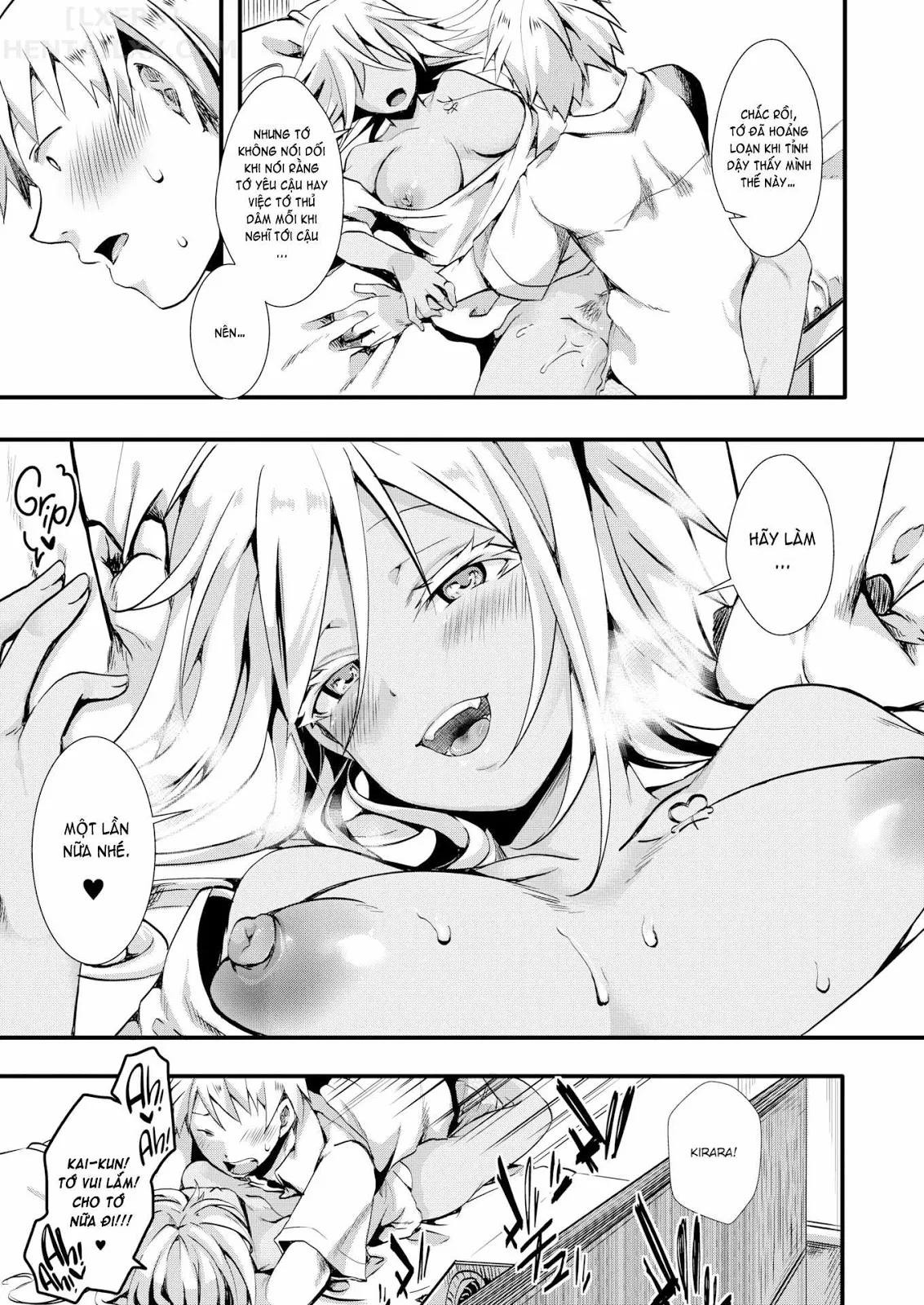 HentaiVN.net - Ảnh 23 - Gal Syndrome! [Obscene transformation!! ♥; Infection Expansion; Consternation; Happy & Pleasant; Natural Law; Vanishing Like Mist; Unparalleled Sex in a Parallel World 1 + 2] - Chap 2 ~Infection Expansion~