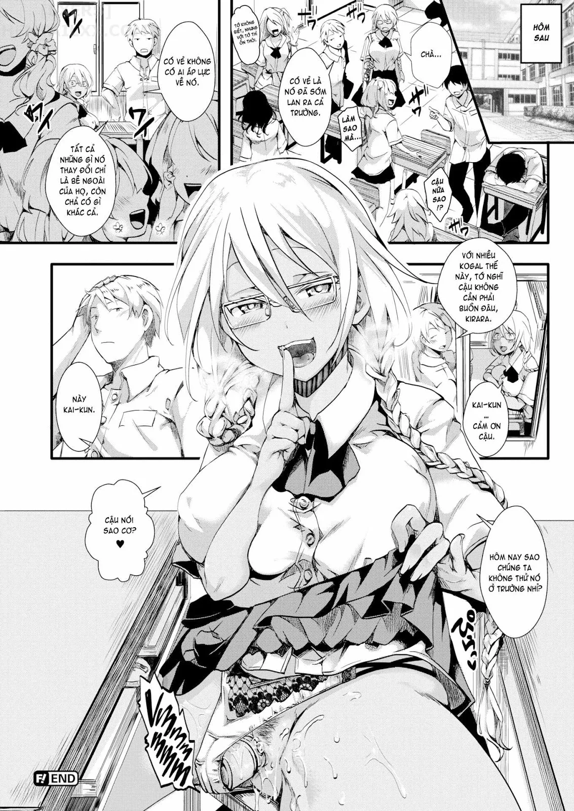 HentaiVN.net - Ảnh 28 - Gal Syndrome! [Obscene transformation!! ♥; Infection Expansion; Consternation; Happy & Pleasant; Natural Law; Vanishing Like Mist; Unparalleled Sex in a Parallel World 1 + 2] - Chap 2 ~Infection Expansion~