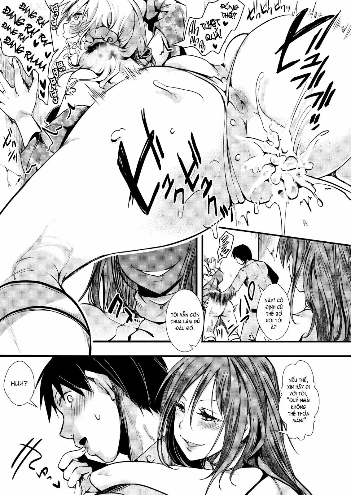 HentaiVN.net - Ảnh 12 - Gal Syndrome! [Obscene transformation!! ♥; Infection Expansion; Consternation; Happy & Pleasant; Natural Law; Vanishing Like Mist; Unparalleled Sex in a Parallel World 1 + 2] - Chap 3 ~Consternation~