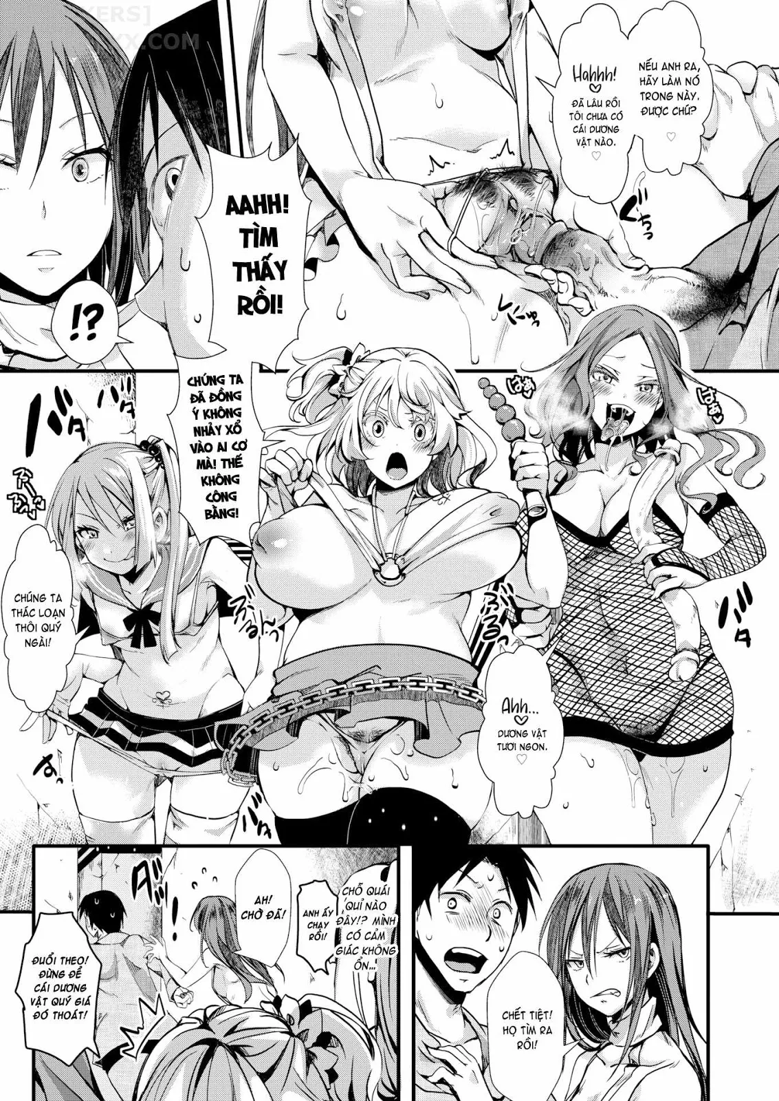 HentaiVN.net - Ảnh 14 - Gal Syndrome! [Obscene transformation!! ♥; Infection Expansion; Consternation; Happy & Pleasant; Natural Law; Vanishing Like Mist; Unparalleled Sex in a Parallel World 1 + 2] - Chap 3 ~Consternation~