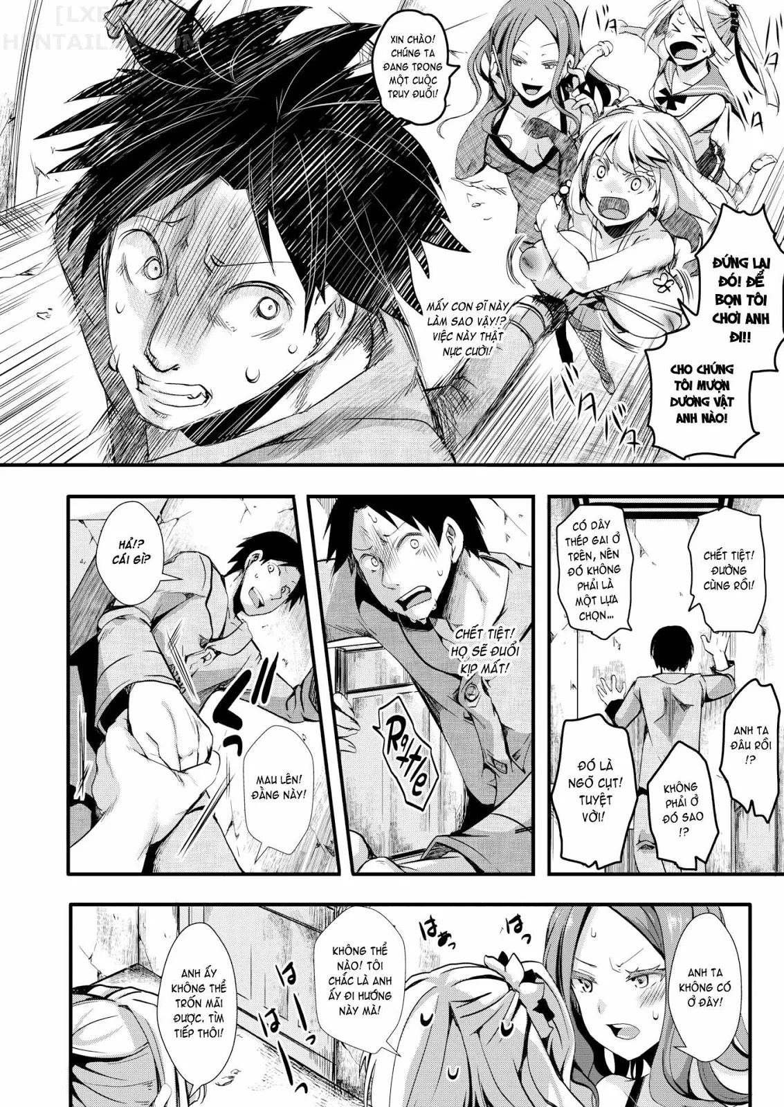 HentaiVN.net - Ảnh 15 - Gal Syndrome! [Obscene transformation!! ♥; Infection Expansion; Consternation; Happy & Pleasant; Natural Law; Vanishing Like Mist; Unparalleled Sex in a Parallel World 1 + 2] - Chap 3 ~Consternation~