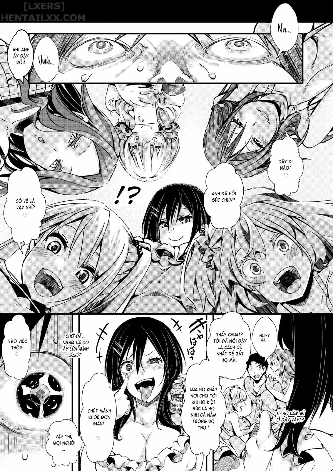HentaiVN.net - Ảnh 20 - Gal Syndrome! [Obscene transformation!! ♥; Infection Expansion; Consternation; Happy & Pleasant; Natural Law; Vanishing Like Mist; Unparalleled Sex in a Parallel World 1 + 2] - Chap 3 ~Consternation~