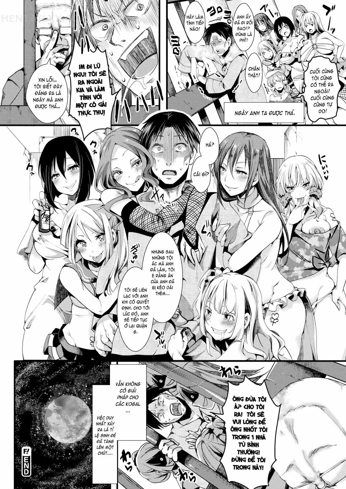 HentaiVN.net - Ảnh 25 - Gal Syndrome! [Obscene transformation!! ♥; Infection Expansion; Consternation; Happy & Pleasant; Natural Law; Vanishing Like Mist; Unparalleled Sex in a Parallel World 1 + 2] - Chap 3 ~Consternation~