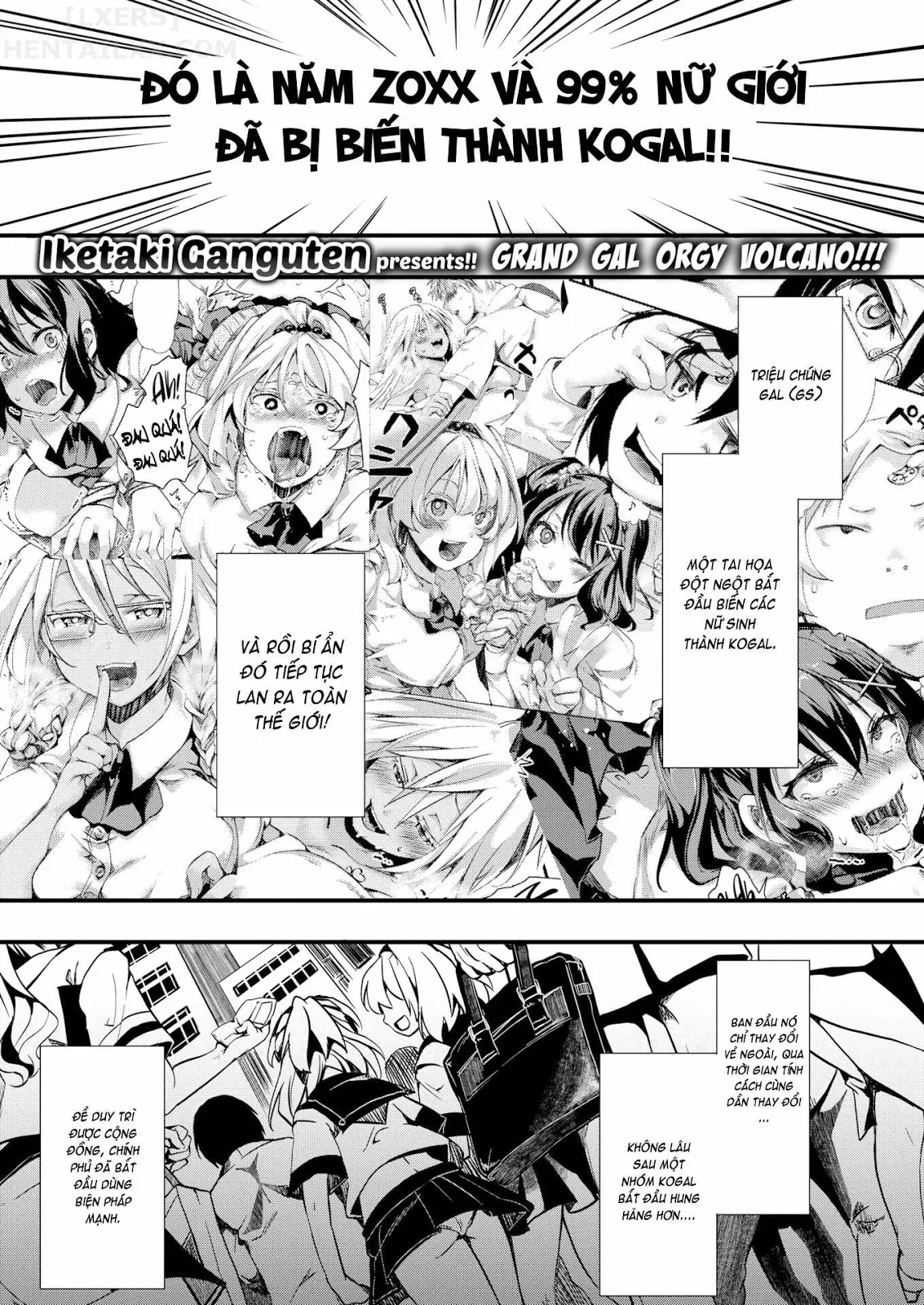 HentaiVN.net - Ảnh 5 - Gal Syndrome! [Obscene transformation!! ♥; Infection Expansion; Consternation; Happy & Pleasant; Natural Law; Vanishing Like Mist; Unparalleled Sex in a Parallel World 1 + 2] - Chap 3 ~Consternation~