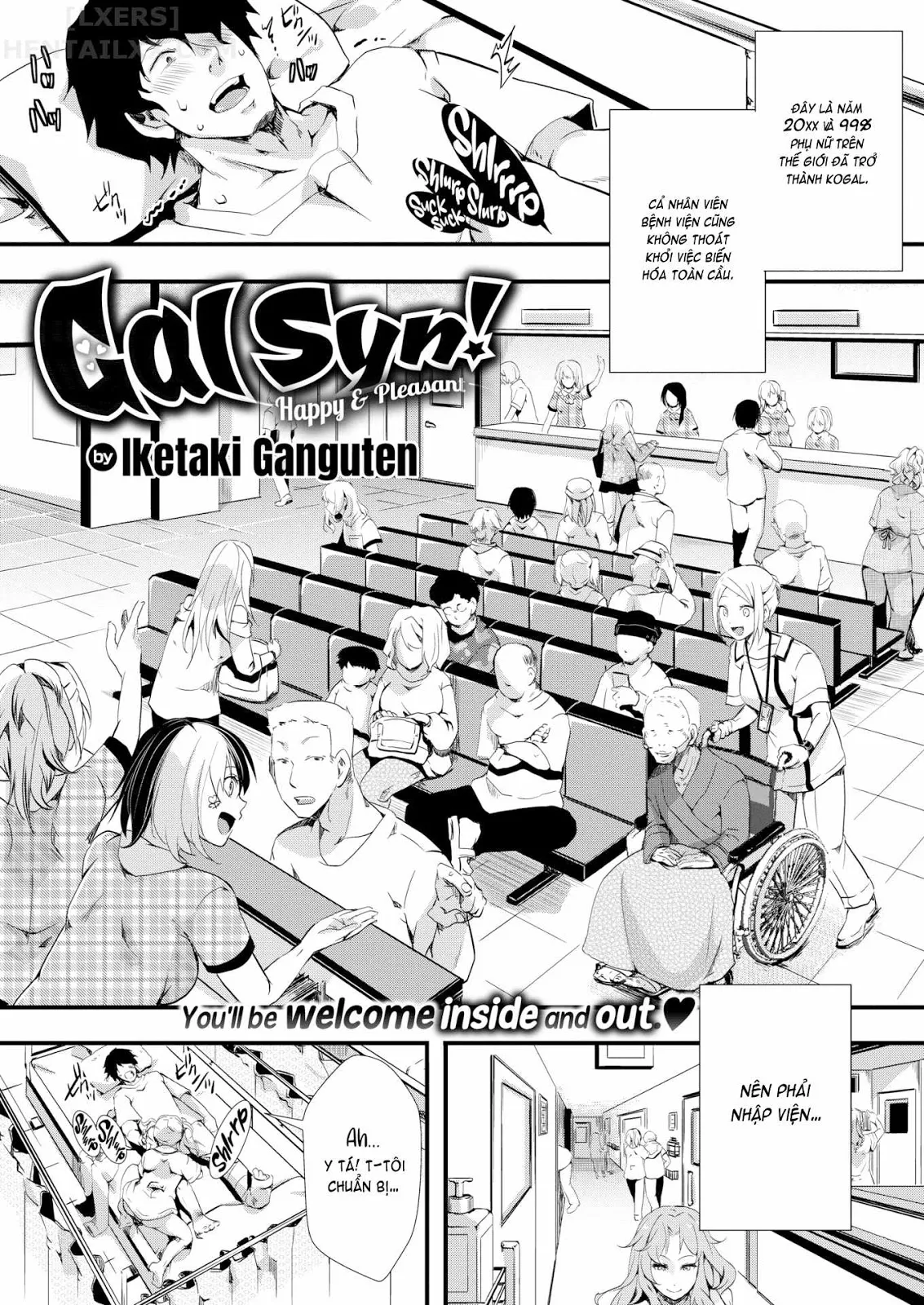 HentaiVN.net - Ảnh 5 - Gal Syndrome! [Obscene transformation!! ♥; Infection Expansion; Consternation; Happy & Pleasant; Natural Law; Vanishing Like Mist; Unparalleled Sex in a Parallel World 1 + 2] - Chap 4 ~Happy & Pleasant~