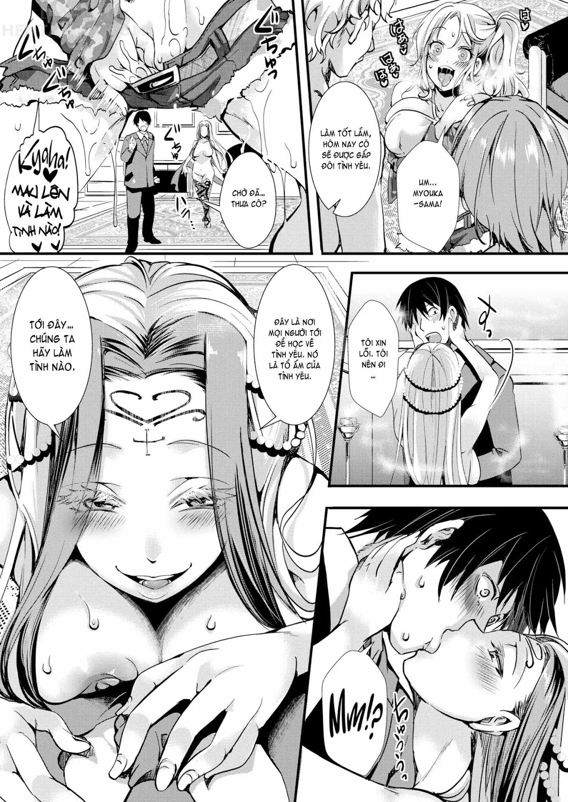 HentaiVN.net - Ảnh 11 - Gal Syndrome! [Obscene transformation!! ♥; Infection Expansion; Consternation; Happy & Pleasant; Natural Law; Vanishing Like Mist; Unparalleled Sex in a Parallel World 1 + 2] - Chap 5 ~Natural Law~