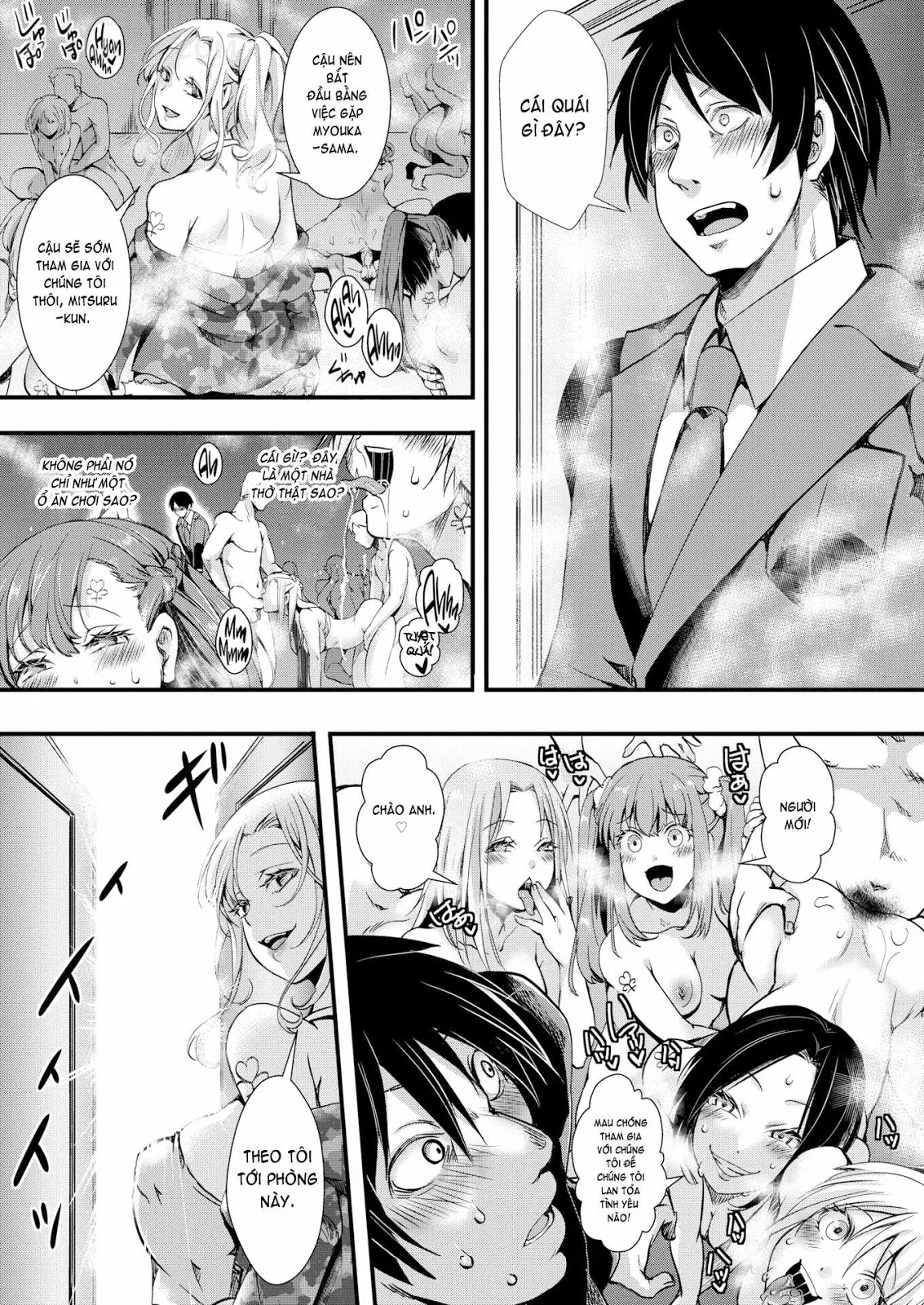 HentaiVN.net - Ảnh 9 - Gal Syndrome! [Obscene transformation!! ♥; Infection Expansion; Consternation; Happy & Pleasant; Natural Law; Vanishing Like Mist; Unparalleled Sex in a Parallel World 1 + 2] - Chap 5 ~Natural Law~