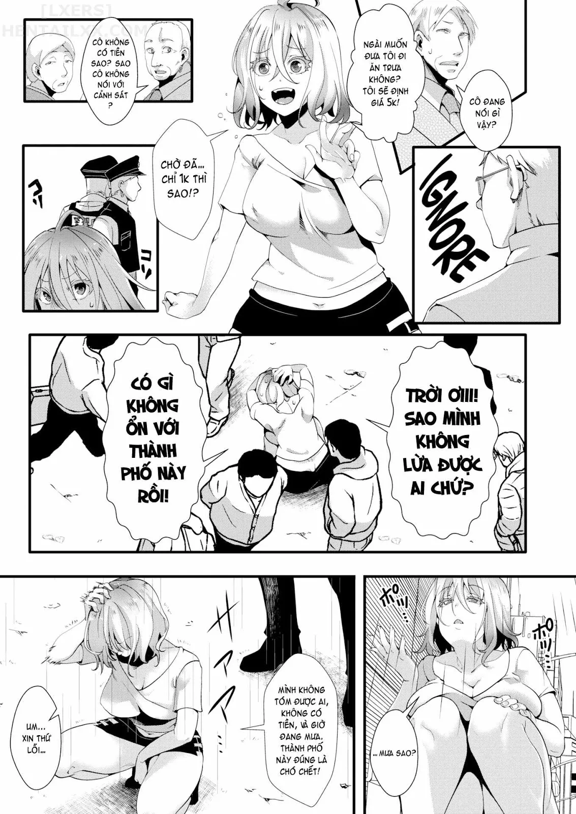 HentaiVN.net - Ảnh 11 - Gal Syndrome! [Obscene transformation!! ♥; Infection Expansion; Consternation; Happy & Pleasant; Natural Law; Vanishing Like Mist; Unparalleled Sex in a Parallel World 1 + 2] - Chap 7 ~Unparalleled Sex in a Parallel World~ 1