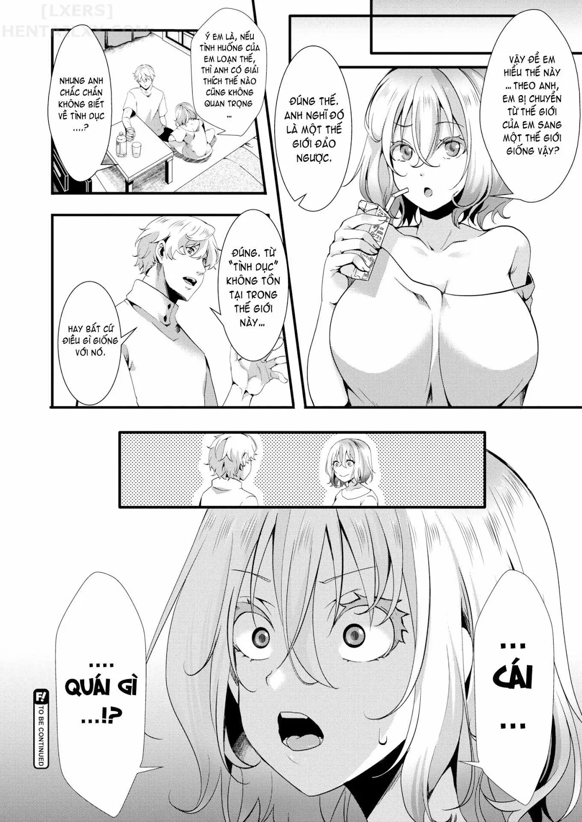 HentaiVN.net - Ảnh 28 - Gal Syndrome! [Obscene transformation!! ♥; Infection Expansion; Consternation; Happy & Pleasant; Natural Law; Vanishing Like Mist; Unparalleled Sex in a Parallel World 1 + 2] - Chap 7 ~Unparalleled Sex in a Parallel World~ 1