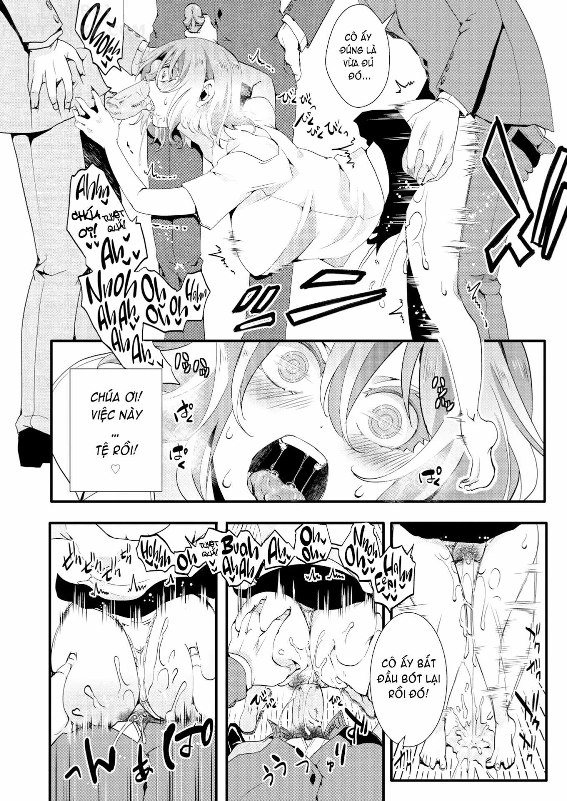 HentaiVN.net - Ảnh 14 - Gal Syndrome! [Obscene transformation!! ♥; Infection Expansion; Consternation; Happy & Pleasant; Natural Law; Vanishing Like Mist; Unparalleled Sex in a Parallel World 1 + 2] - Chap 8 ~Unparalleled Sex in a Parallel World~ 2