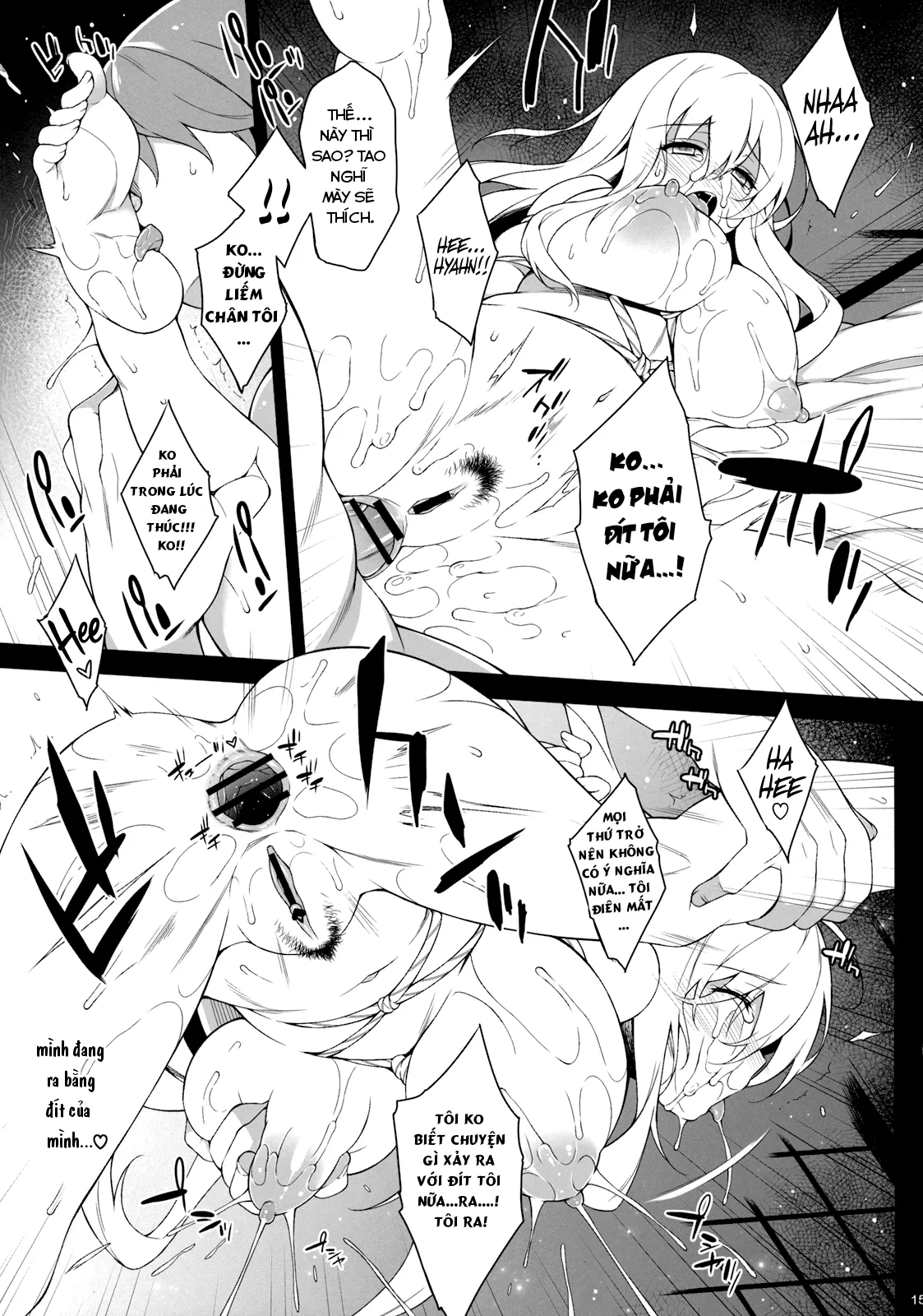 HentaiVN.net - Ảnh 16 - Sự sa ngã của Hijiri (Touhou Project) [Inori no Niji; Inori Furu nara; Botan no Kioku; Rensousou; Koishi, Aishi, Kimi Omou] - Chap 1