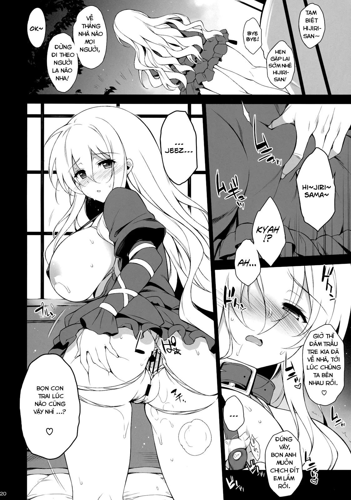HentaiVN.net - Ảnh 21 - Sự sa ngã của Hijiri (Touhou Project) [Inori no Niji; Inori Furu nara; Botan no Kioku; Rensousou; Koishi, Aishi, Kimi Omou] - Chap 1
