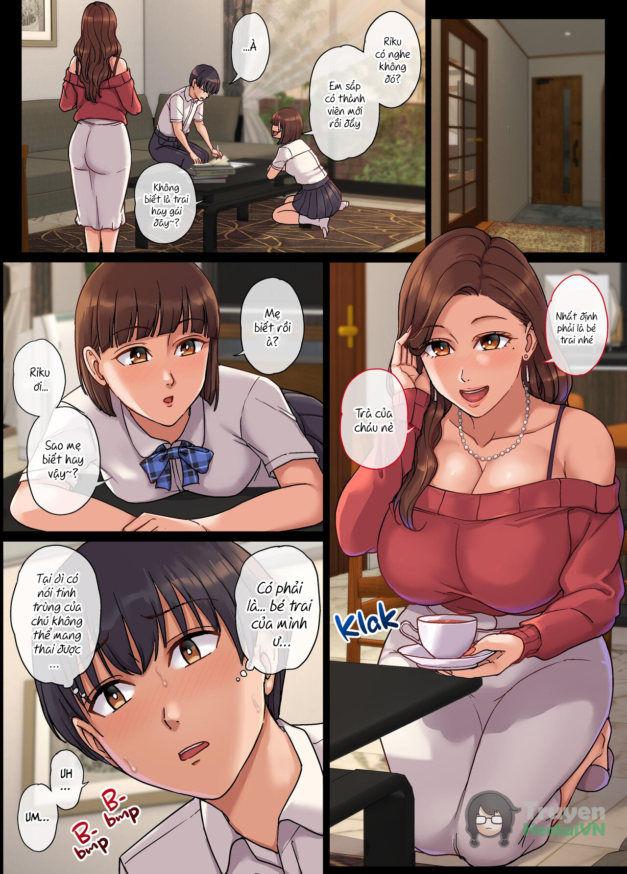 HentaiVN.net - Ảnh 4 - Oba No Ninshin. 2 ~Ninpu No Midara Na Seiseikatsu~ - one shot