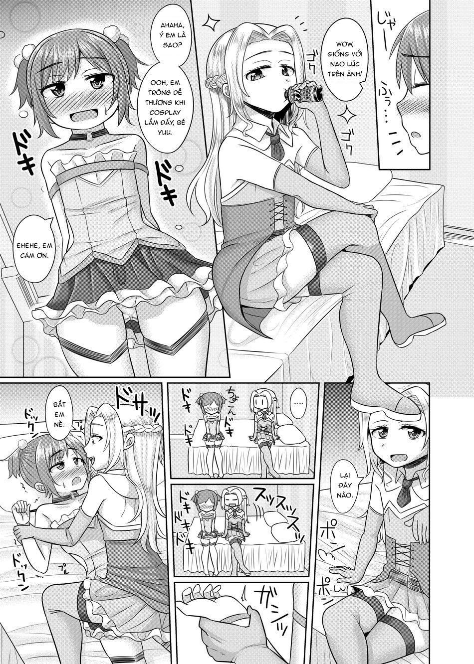 HentaiVN.net - Ảnh 14 - Chàng tân sinh viên thích trap cosplay - Oneshot
