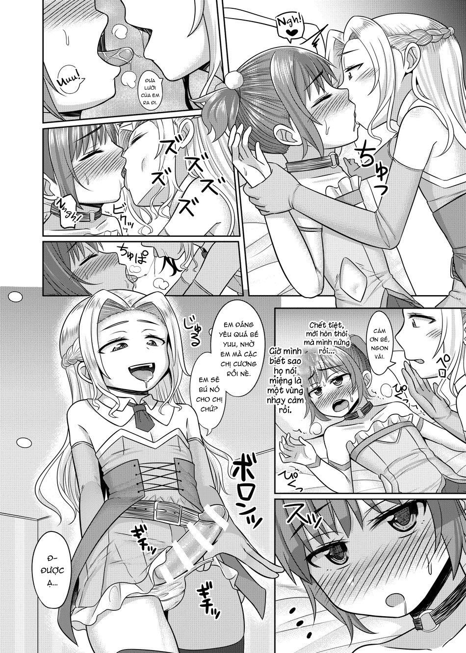 HentaiVN.net - Ảnh 15 - Chàng tân sinh viên thích trap cosplay - Oneshot