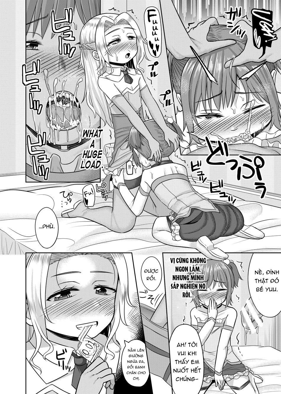HentaiVN.net - Ảnh 17 - Chàng tân sinh viên thích trap cosplay - Oneshot