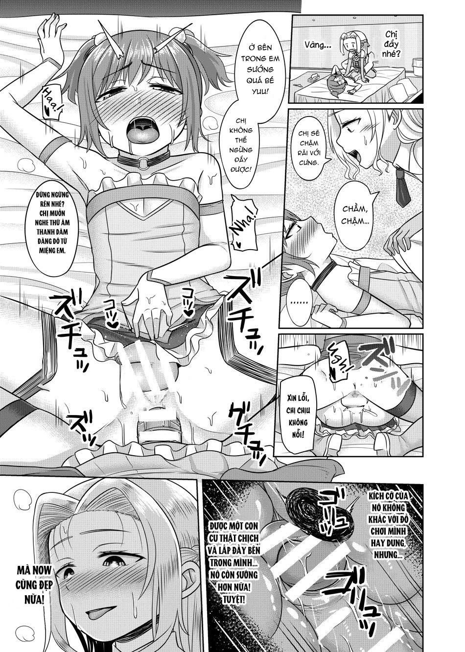 HentaiVN.net - Ảnh 20 - Chàng tân sinh viên thích trap cosplay - Oneshot