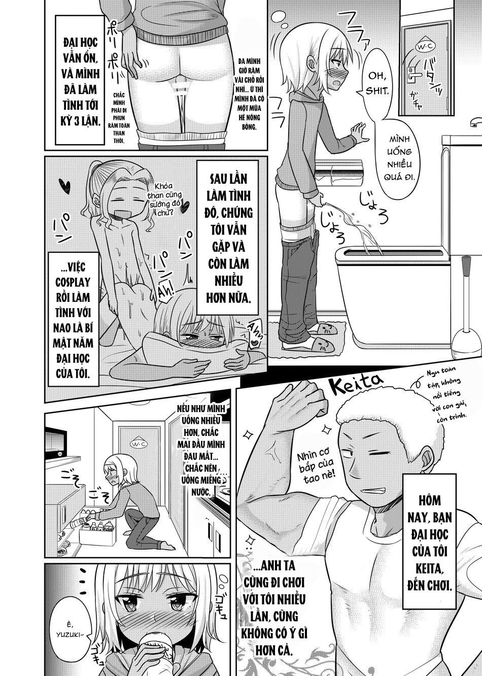 HentaiVN.net - Ảnh 25 - Chàng tân sinh viên thích trap cosplay - Oneshot