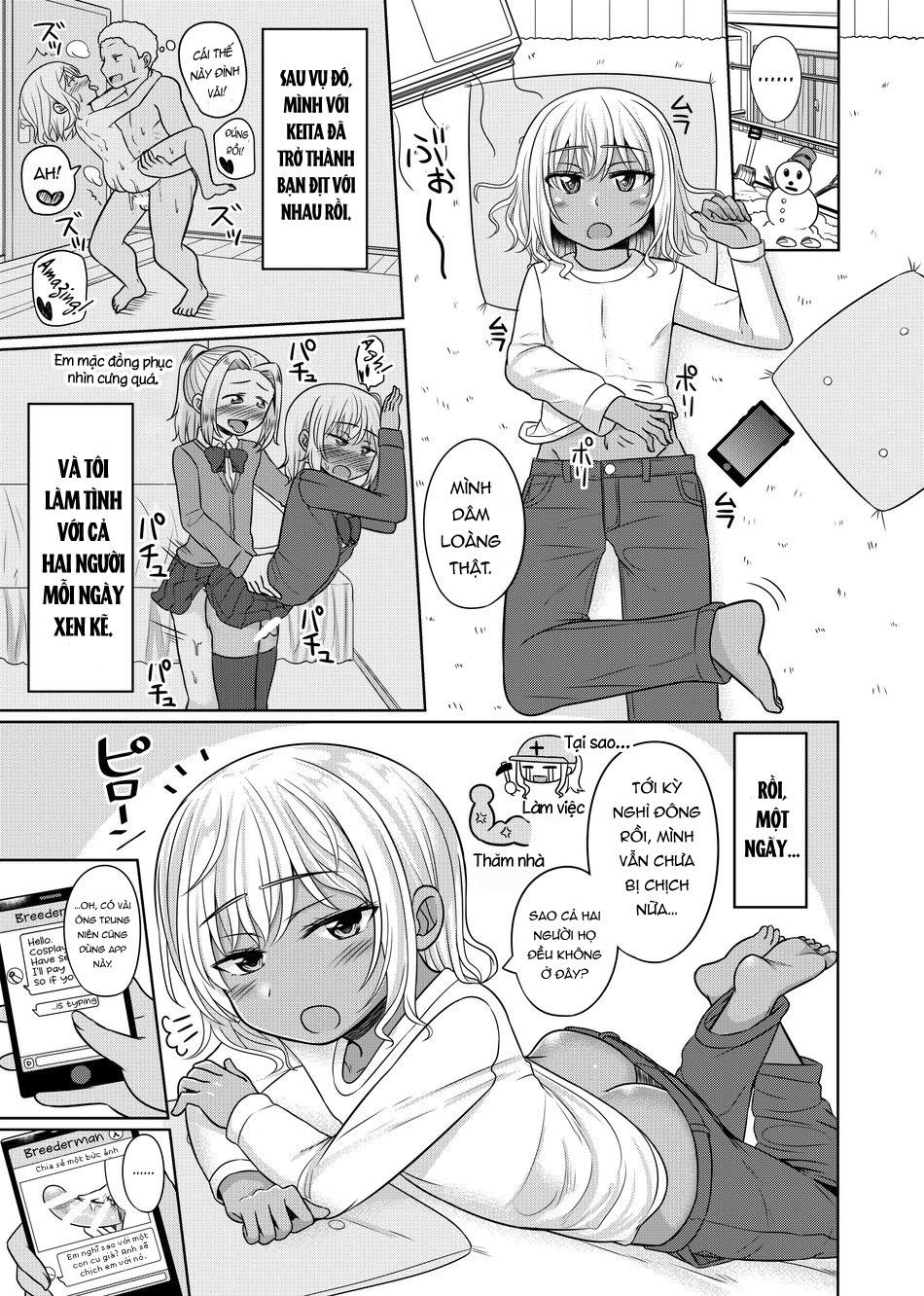 HentaiVN.net - Ảnh 34 - Chàng tân sinh viên thích trap cosplay - Oneshot