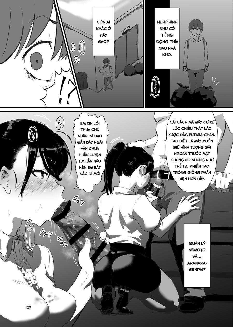 HentaiVN.net - Ảnh 4 - My Nice Cute Senpai From Work Was Stolen Away - Oneshot