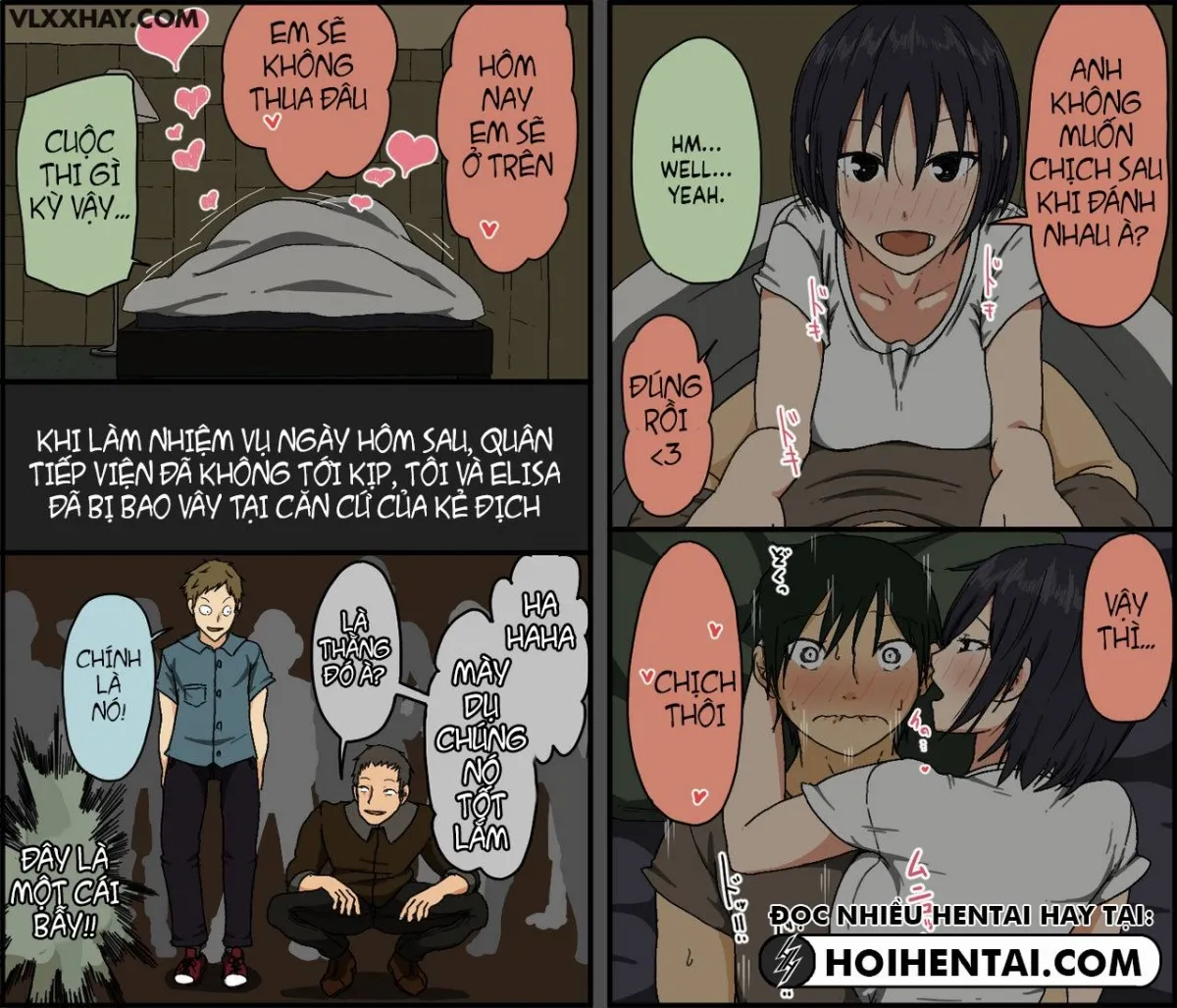 HentaiVN.net - Ảnh 5 - Count 100 Forced To Listen To The Voices Of My Enemy Making Babies With My Wife [Count 100 Kikasare Tsuzuketa Teki To Tsuma No Kozukuri Voice] - Chap 1