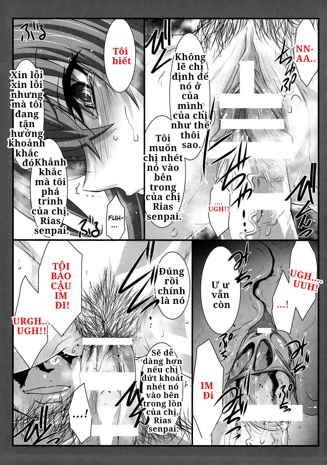 HentaiVN.net - Ảnh 10 - SPIRAL ZONE DxD (Highschool DxD) - Oneshot