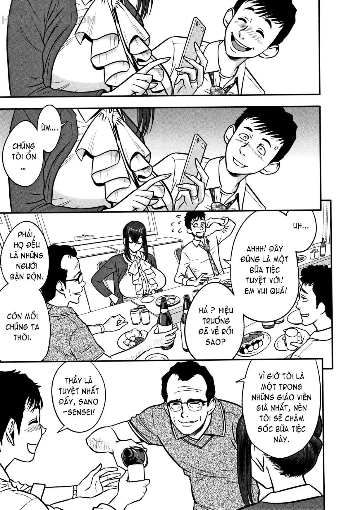 HentaiVN.net - Ảnh 10 - Dankon Sousai [Dankon Sousai -Hitozuma Kyoushi Ga Netorareru Made No Kiroku-] - Chap 1