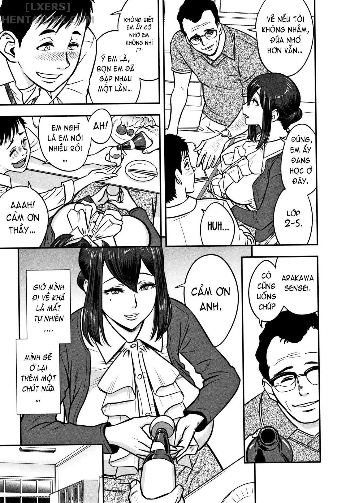 HentaiVN.net - Ảnh 12 - Dankon Sousai [Dankon Sousai -Hitozuma Kyoushi Ga Netorareru Made No Kiroku-] - Chap 1