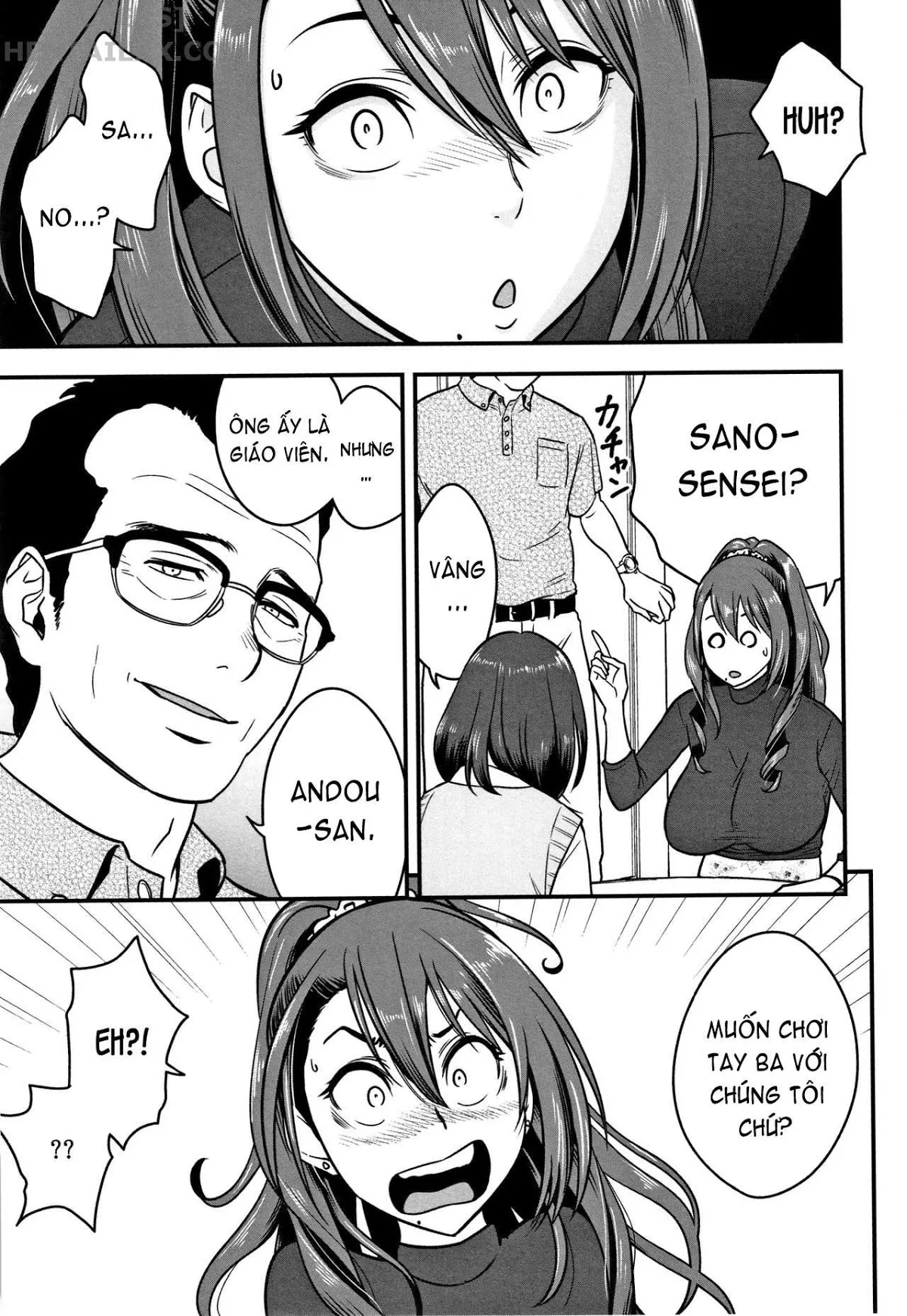 HentaiVN.net - Ảnh 11 - Dankon Sousai [Dankon Sousai -Hitozuma Kyoushi Ga Netorareru Made No Kiroku-] - Chap 3
