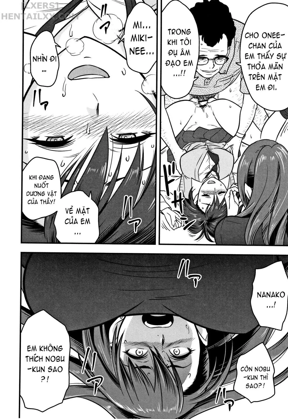 HentaiVN.net - Ảnh 24 - Dankon Sousai [Dankon Sousai -Hitozuma Kyoushi Ga Netorareru Made No Kiroku-] - Chap 3