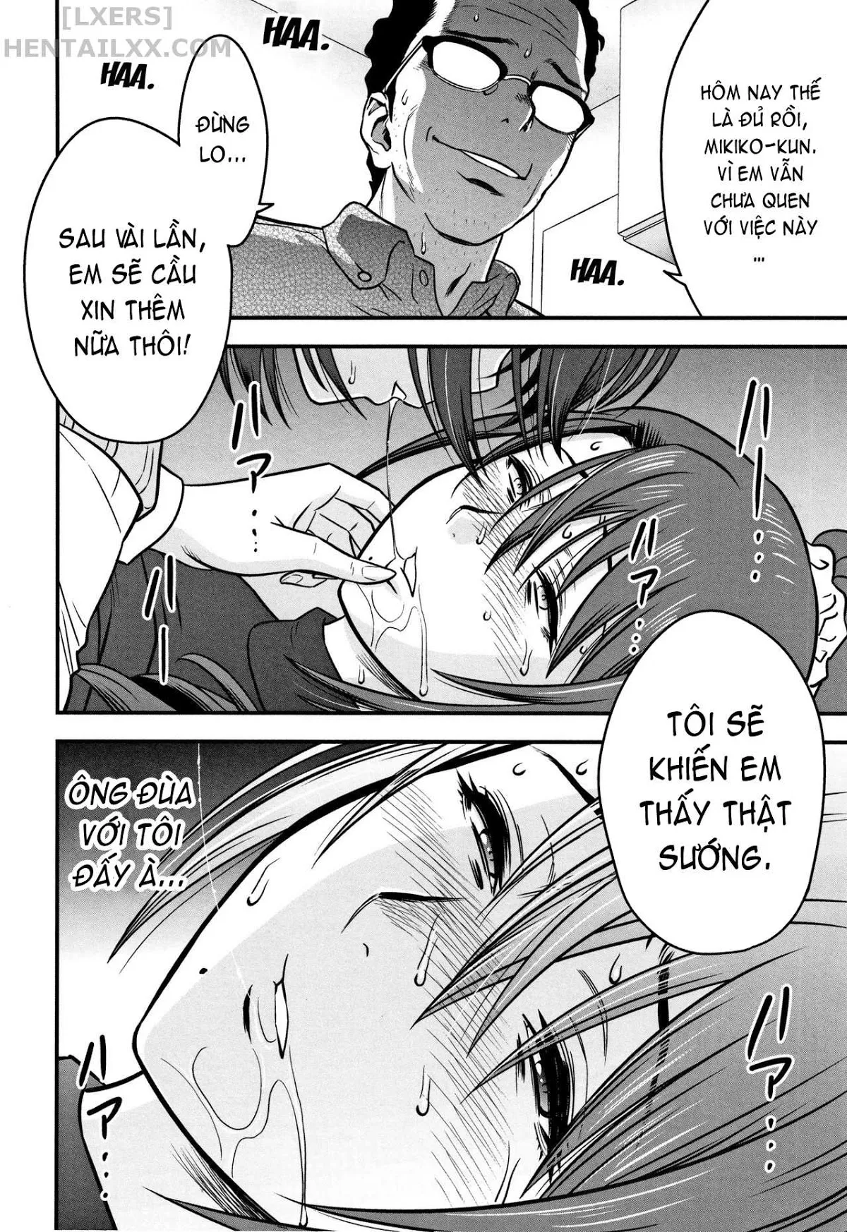 HentaiVN.net - Ảnh 24 - Dankon Sousai [Dankon Sousai -Hitozuma Kyoushi Ga Netorareru Made No Kiroku-] - Chap 4