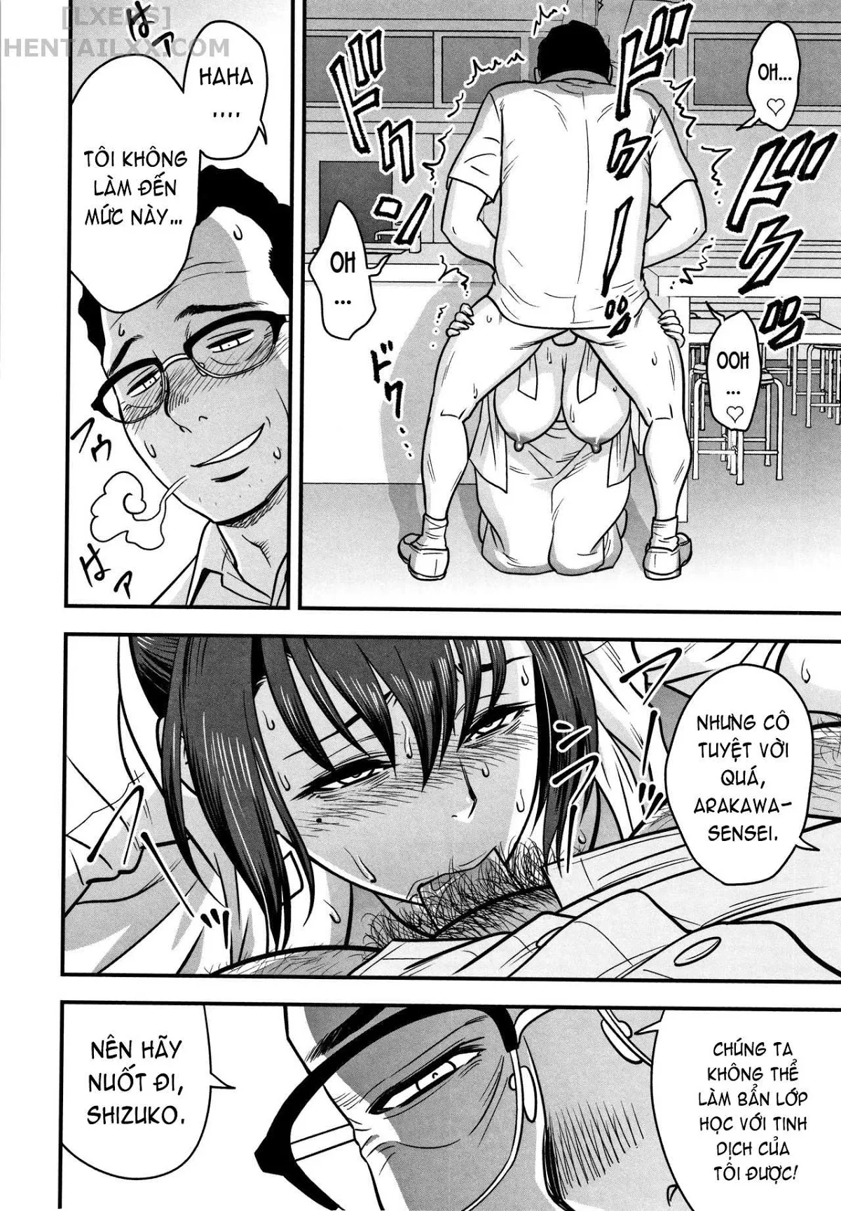 HentaiVN.net - Ảnh 24 - Dankon Sousai [Dankon Sousai -Hitozuma Kyoushi Ga Netorareru Made No Kiroku-] - Chap 5