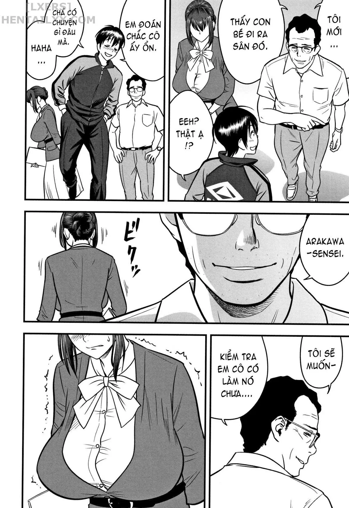 HentaiVN.net - Ảnh 6 - Dankon Sousai [Dankon Sousai -Hitozuma Kyoushi Ga Netorareru Made No Kiroku-] - Chap 5