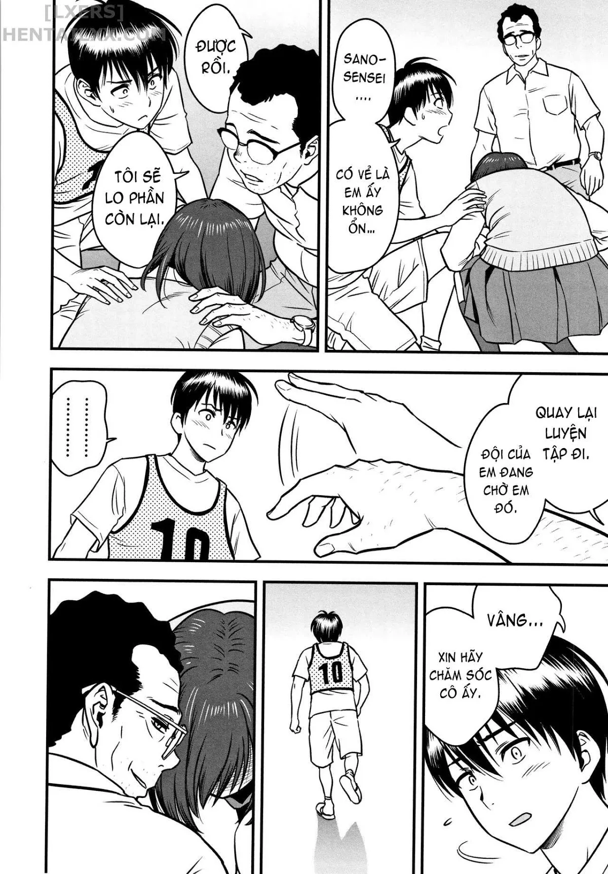 HentaiVN.net - Ảnh 8 - Dankon Sousai [Dankon Sousai -Hitozuma Kyoushi Ga Netorareru Made No Kiroku-] - Chap 6