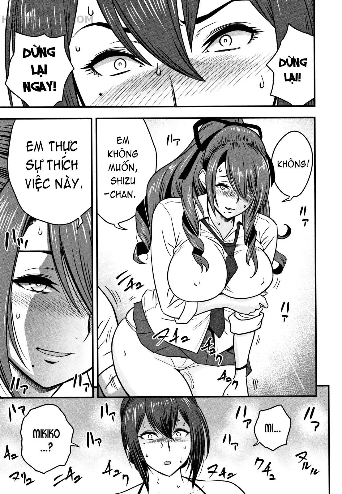 HentaiVN.net - Ảnh 17 - Dankon Sousai [Dankon Sousai -Hitozuma Kyoushi Ga Netorareru Made No Kiroku-] - Chap 7