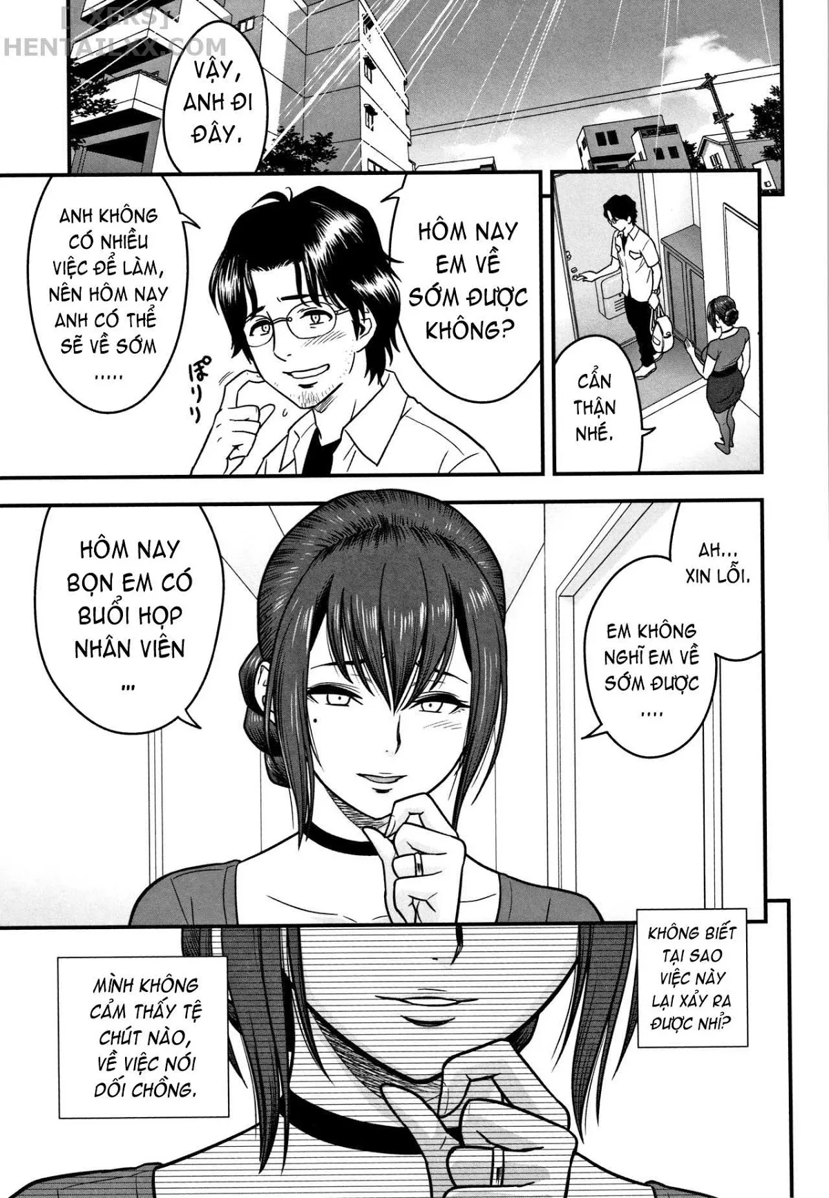 HentaiVN.net - Ảnh 23 - Dankon Sousai [Dankon Sousai -Hitozuma Kyoushi Ga Netorareru Made No Kiroku-] - Chap 8 End