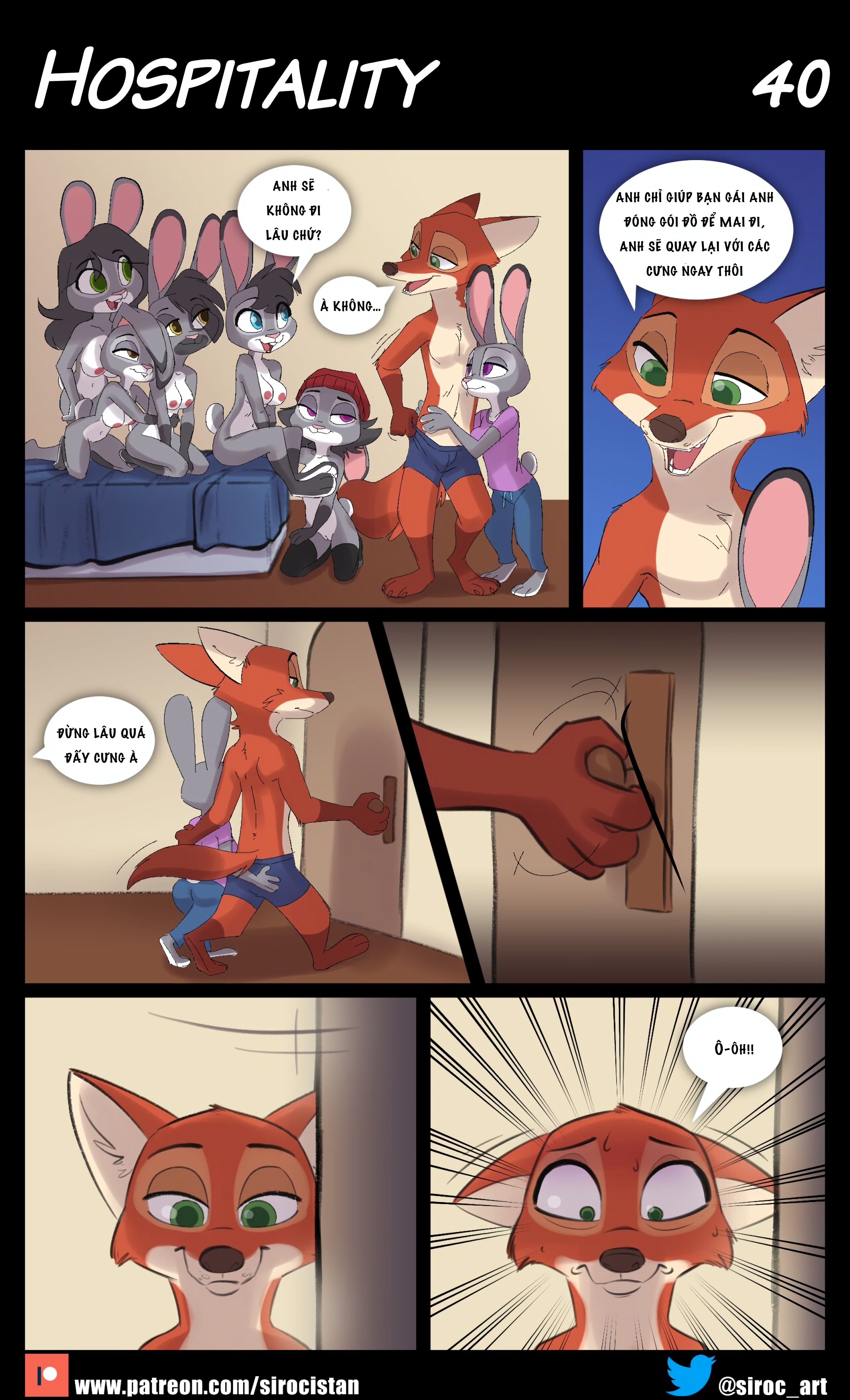 HentaiVN.net - Ảnh 41 - Sự Hiếu Khách (Hospitality) - OneShot