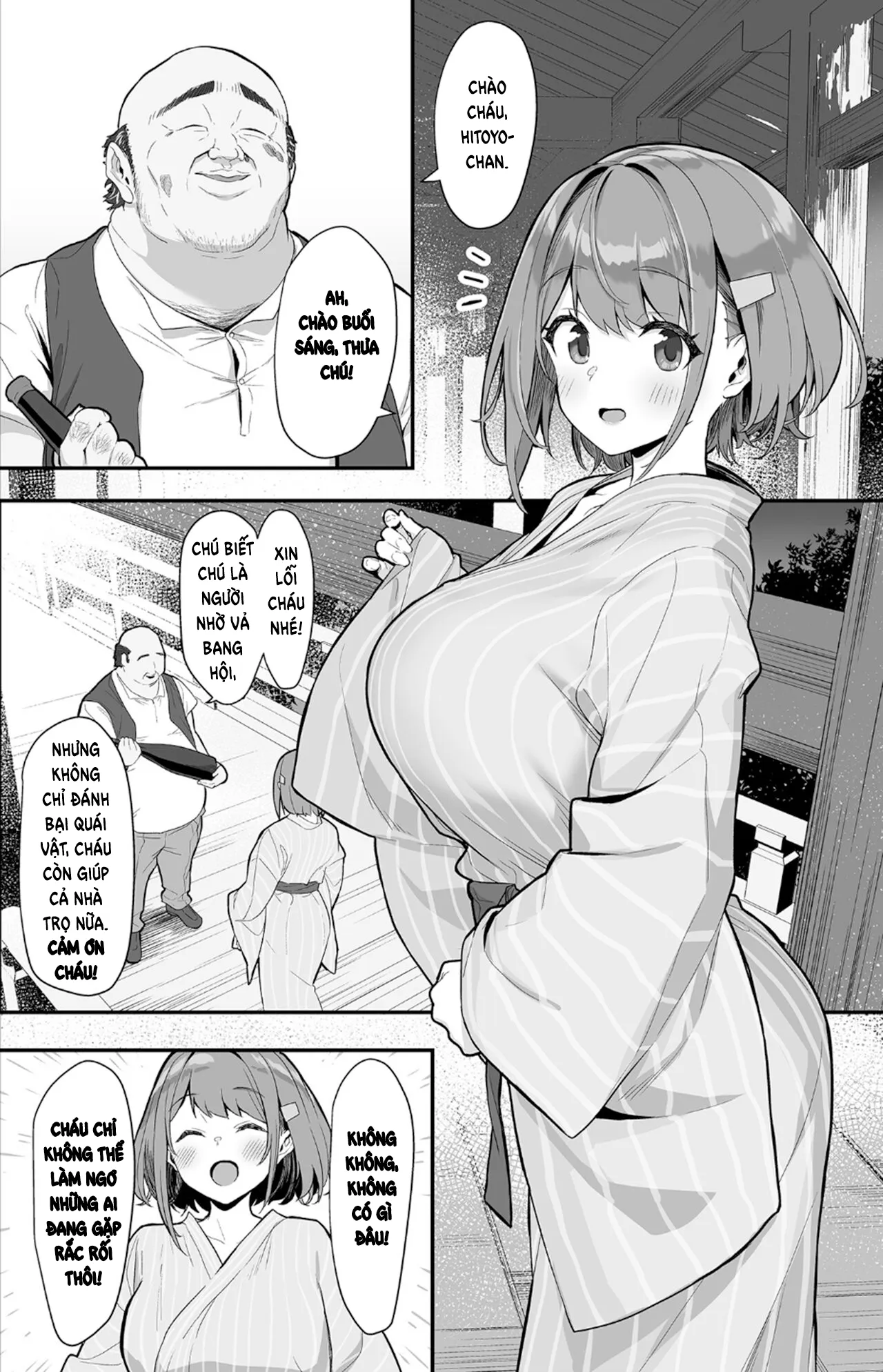 HentaiVN.net - Ảnh 4 - Hitoyo-chan no Junan 2 [Hitoyo-chan's Suffering 2] - Full trọn bộ