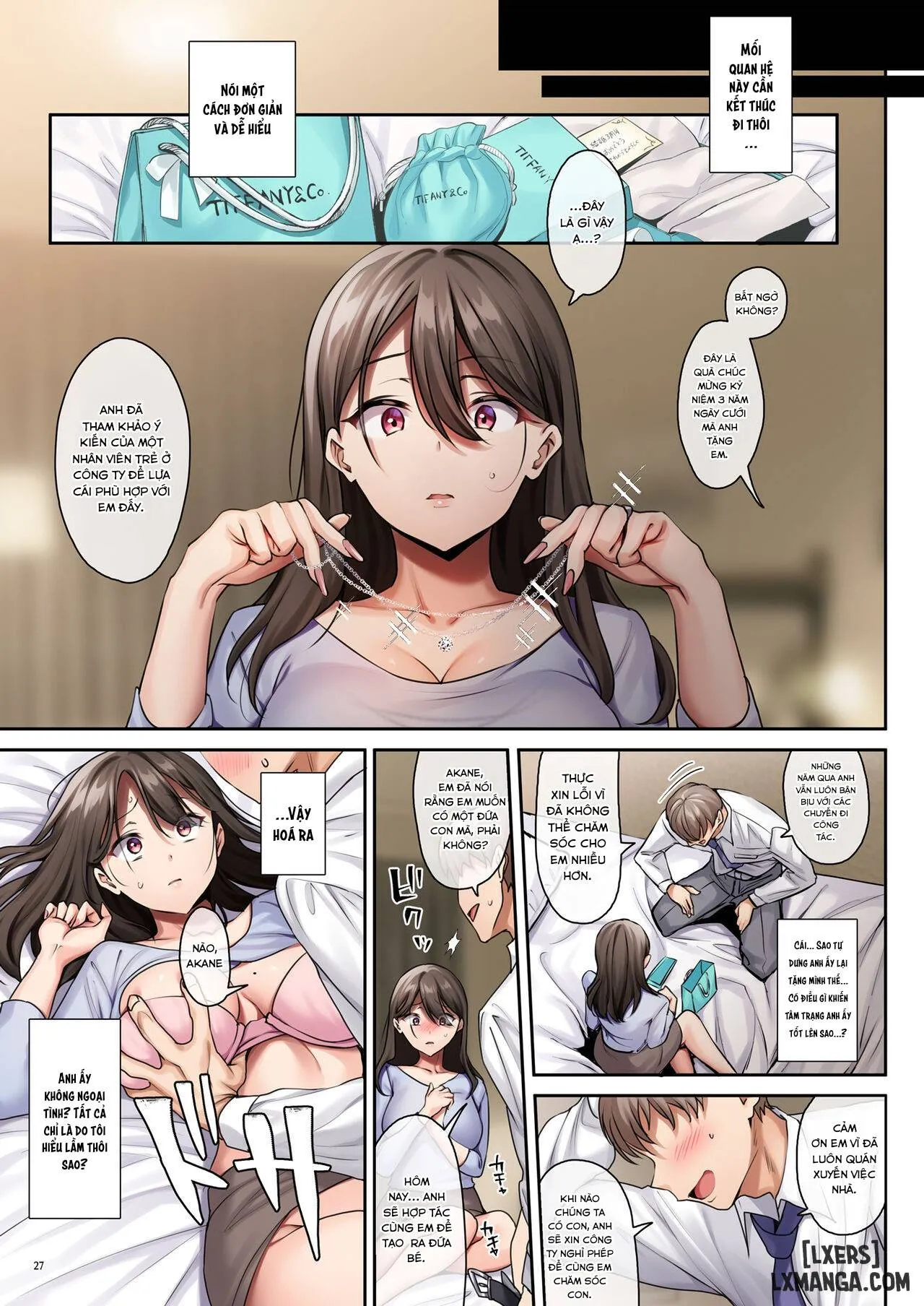 HentaiVN.net - Ảnh 28 - Sare Tsuma to, Shuu 3 de. - Oneshot