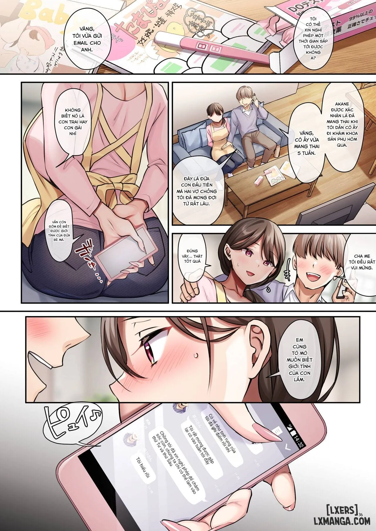 HentaiVN.net - Ảnh 37 - Sare Tsuma to, Shuu 3 de. - Oneshot