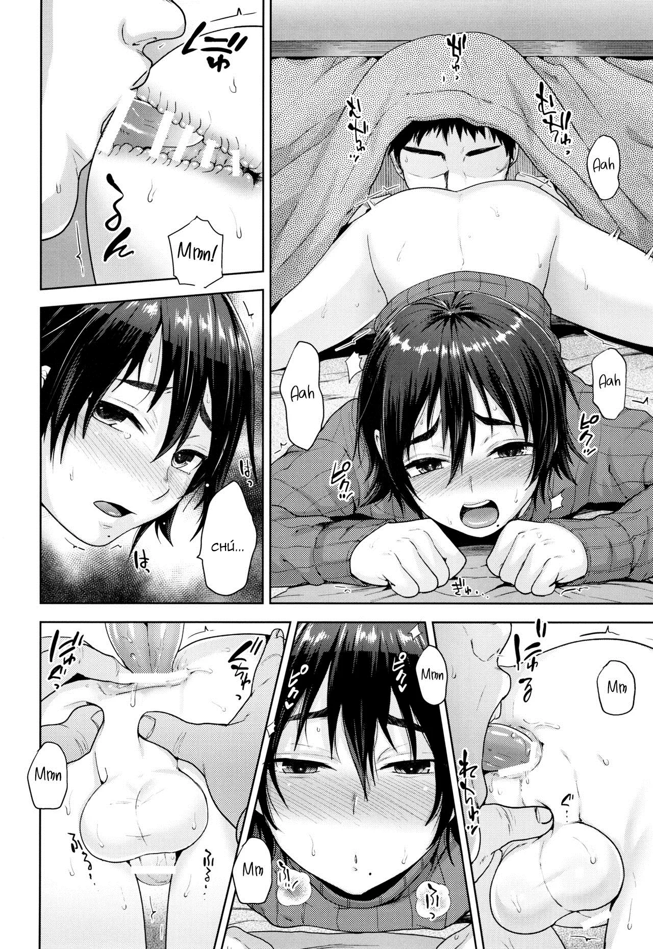 HentaiVN.net - Ảnh 9 - Kotatsu no Nakami [こたつのなかみ] - OneShot