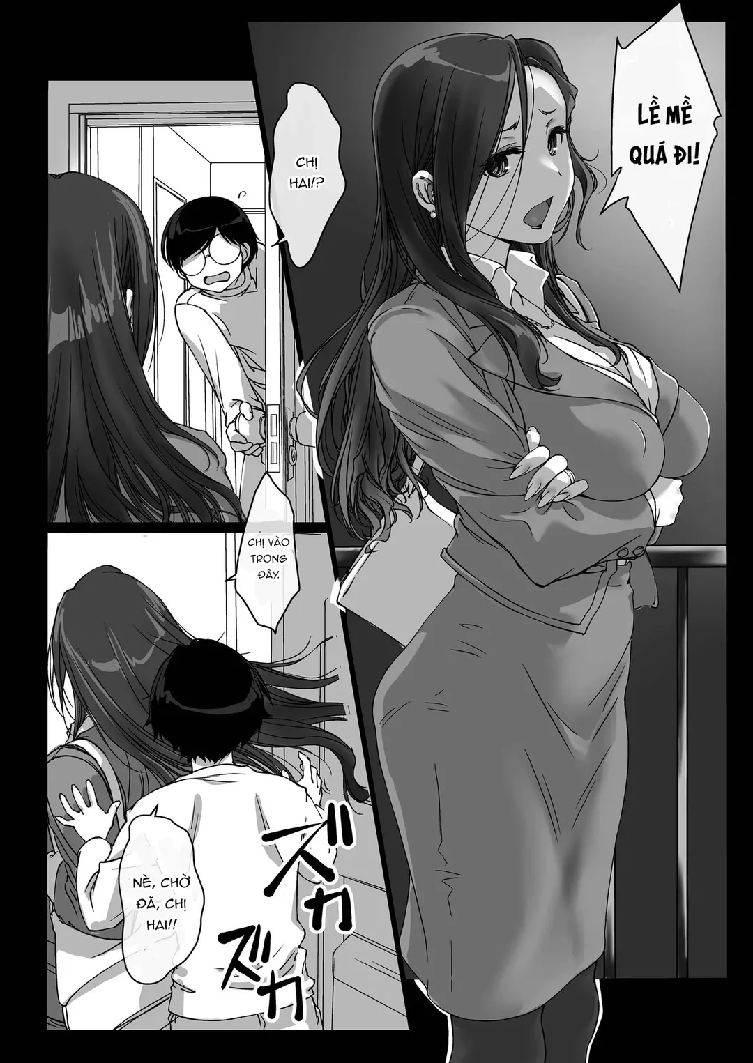 HentaiVN.net - Ảnh 3 - Chị gái hay xen vào chuyện người khác - Oneshot